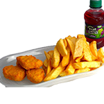 Chicken Nuggets & Chips 