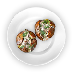 Baked Potato With Spicy Lamb 