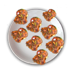 Tandoori Chicken Chaat Starter 